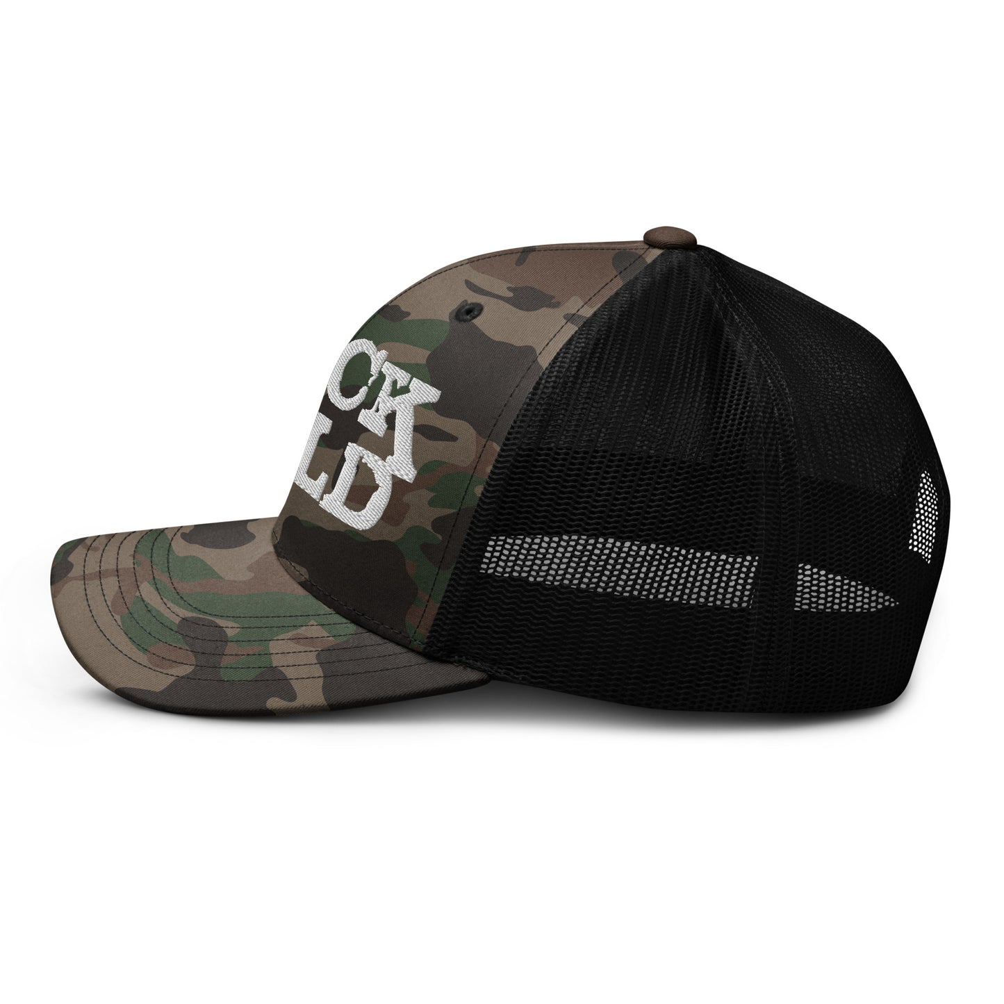 Buckin' Camouflage Trucker Hat