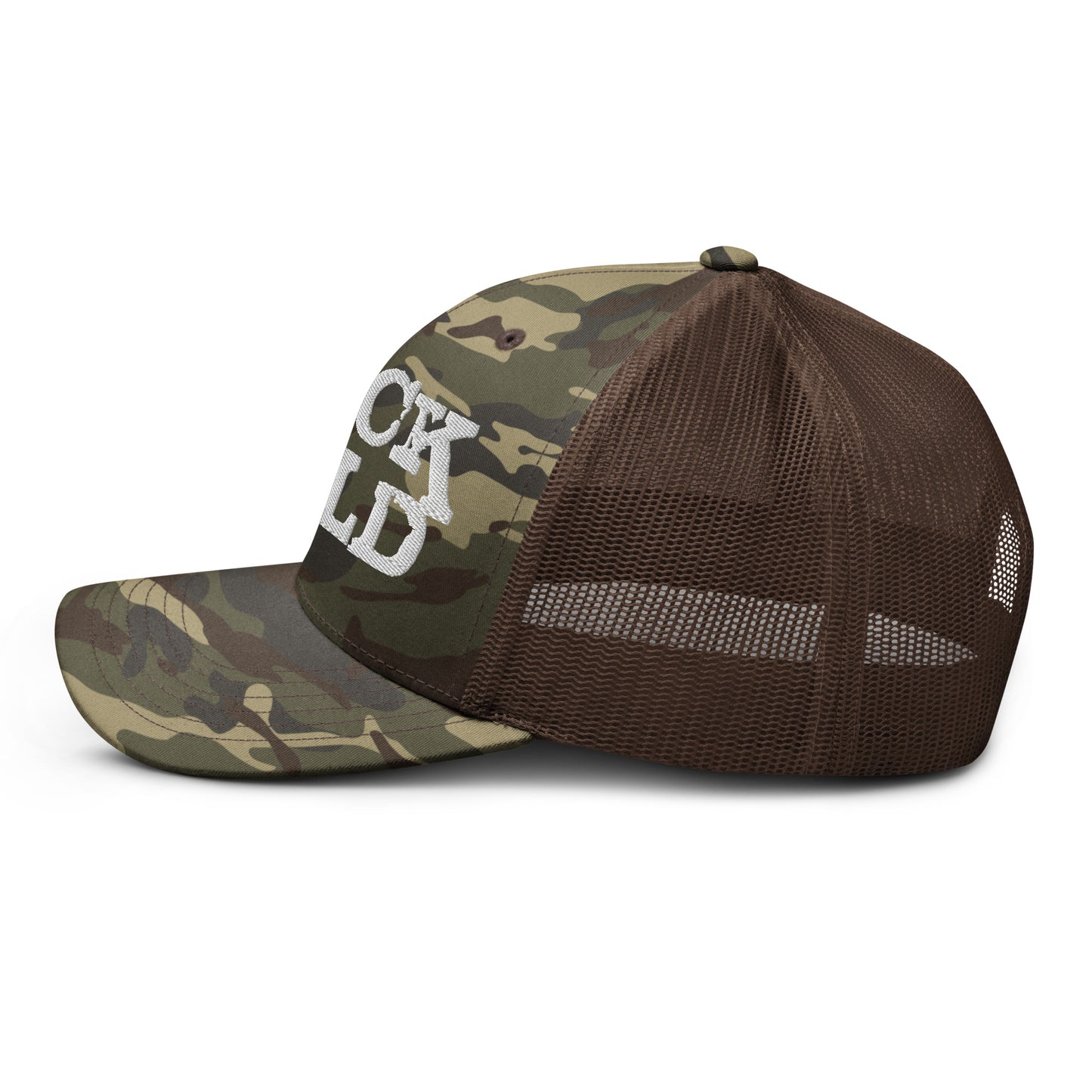 Buckin' Camouflage Trucker Hat