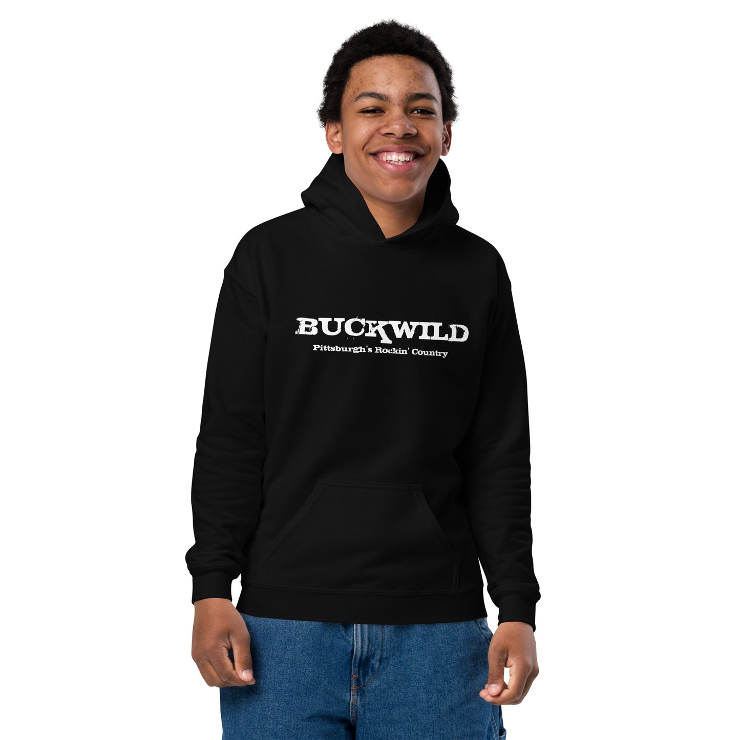 Kid's Buckin' Hoodie