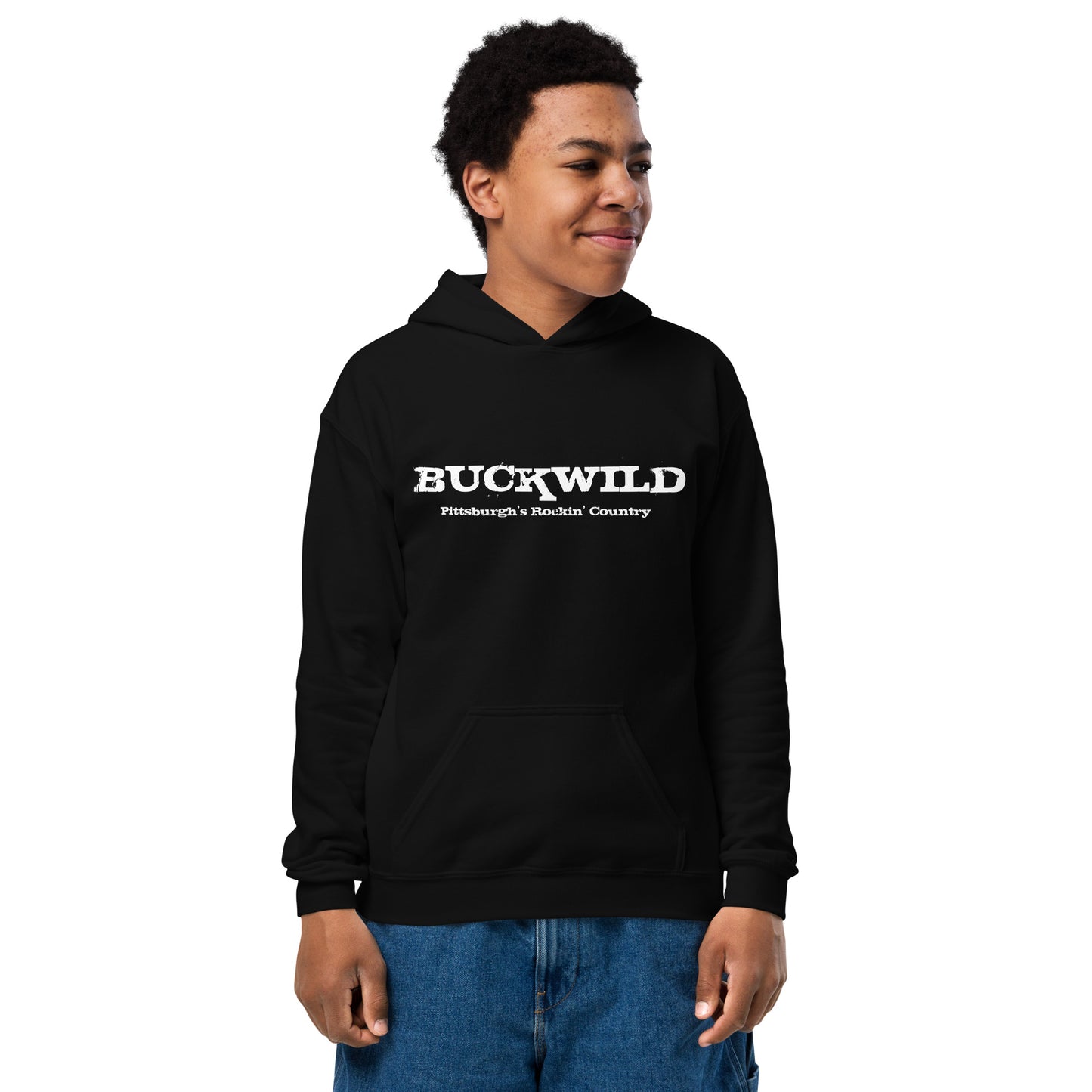 Kid's Buckin' Hoodie