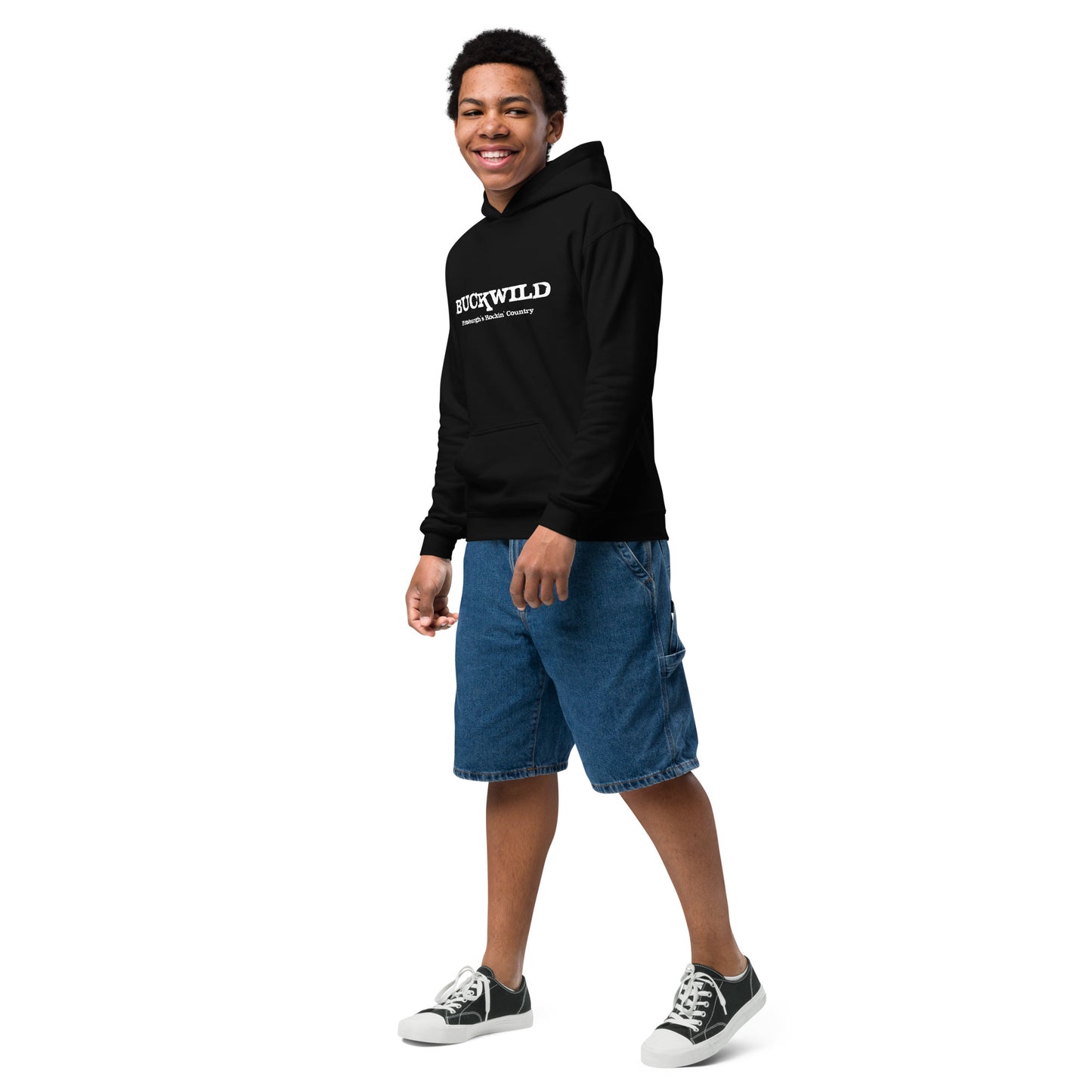 Kid's Buckin' Hoodie