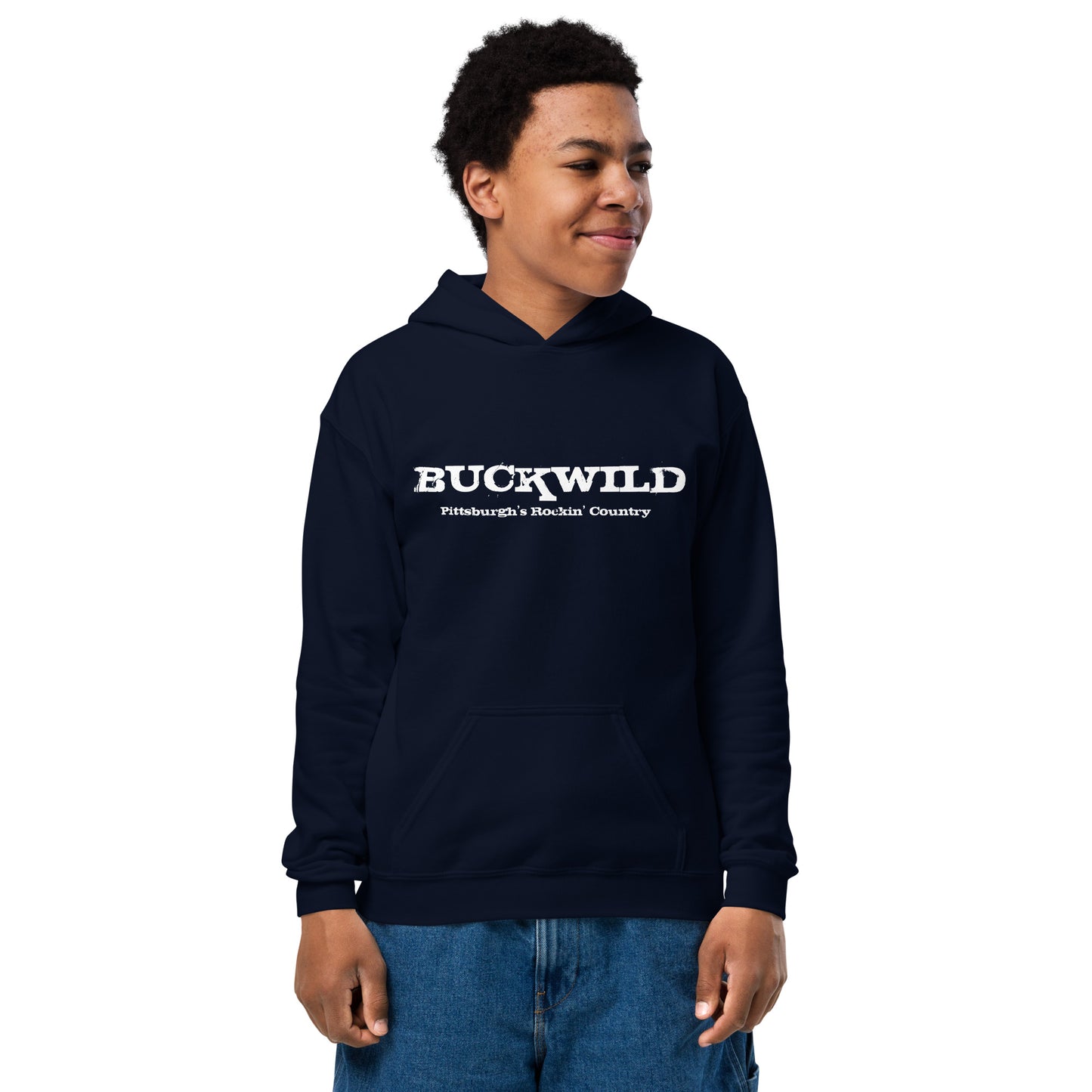 Kid's Buckin' Hoodie